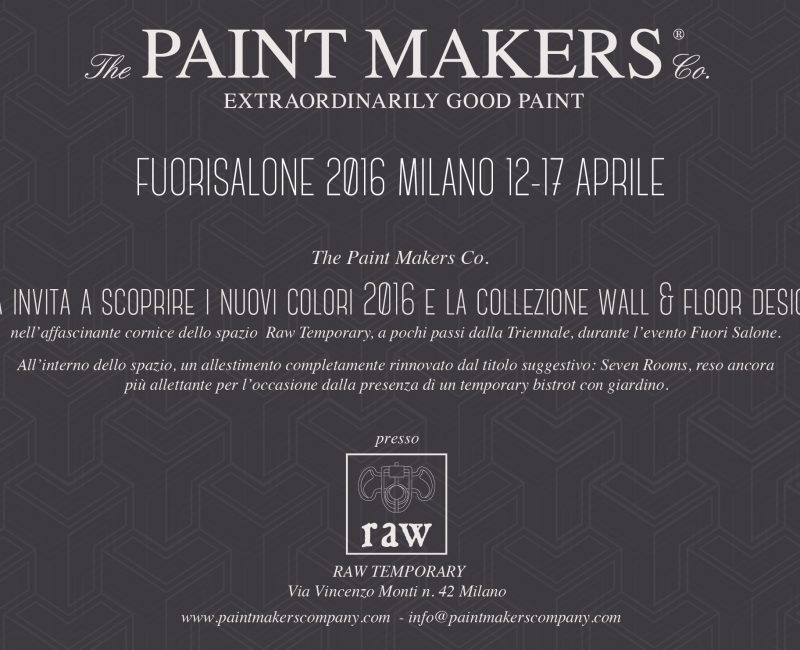 Paint Makers & BHC presso Raw